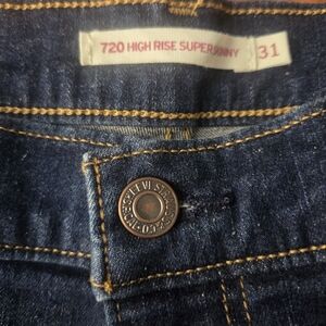 Levi's 720 High Rise Super Skinny Jeans